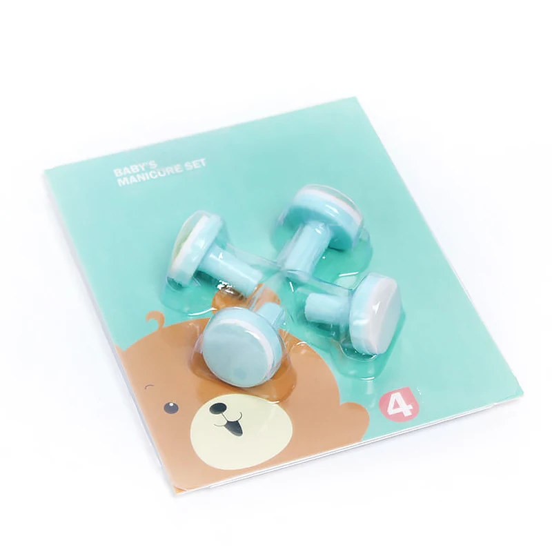 4 шт. детский триммер для ногтей со сменными насадками |