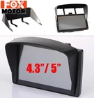 Универсальная 5inch 4.3inch автомобилей GPS козырек от солнца козырек против Блик 4,3