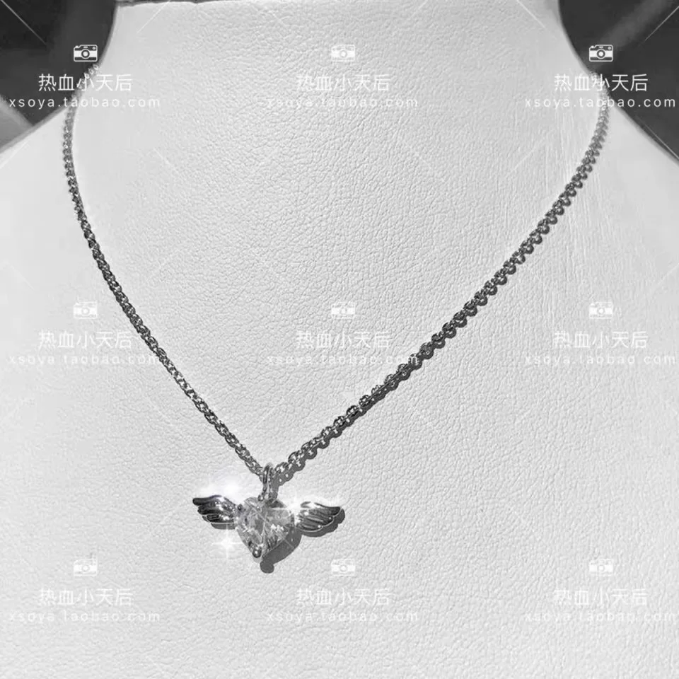 Fashion Punk Heart Necklace Charms vintage Hip Hop Jewelry For Women Harajuku Gothic Choker Chains Accessories | Украшения и