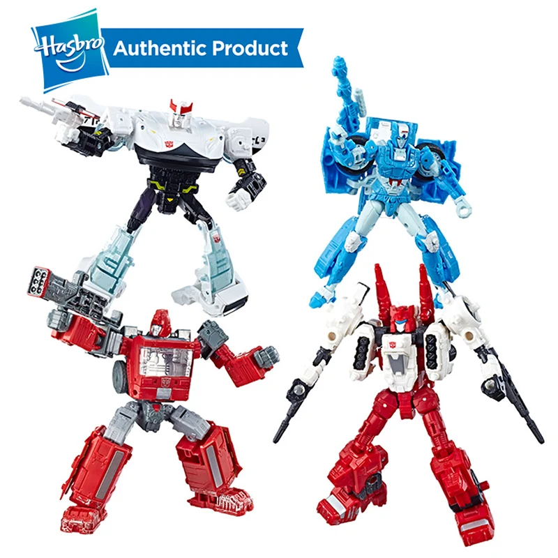 Hasbro Transformers 5 дюйма поколение войны для Cybertron Делюкс фигурку Ironhide Chroma Prowl Sixgun модель