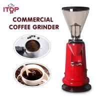 itop commercial office electric coffee grinder machine coffee millling grinder home coffee bean grinder makers 220v 110v