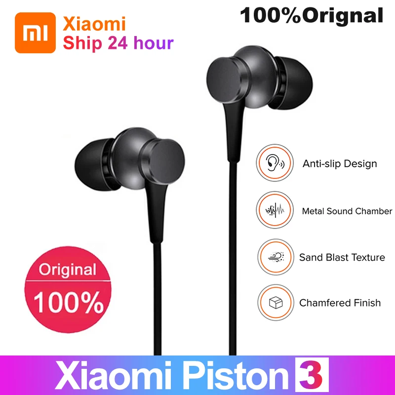 

Оригинальные проводные наушники-вкладыши Xiaomi Piston 3,5 мм, новая молодежная версия с микрофоном, наушники Mi, наушники-вкладыши для Samsung и iPhone