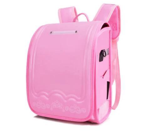 Японский Школьный ранец для девочек, ортопедический Детский рюкзак для учебников из искусственной кожи, школьные ранцы для учеников