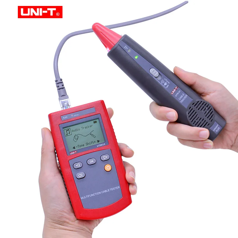 UNI T UT681A Многофункциональный сетевой тестер набор для поиска кабеля с проверкой