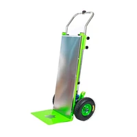 aluminum alloy electric stair climbing vehicle transport trolley with led light furniture mover electrictrolley
