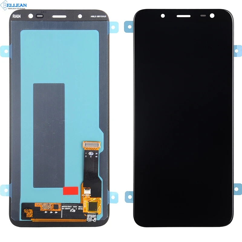 Catteny рекламный J600 дисплей для Samsung Galaxy J6 Lcd J600F Сенсорная панель стеклянный экран