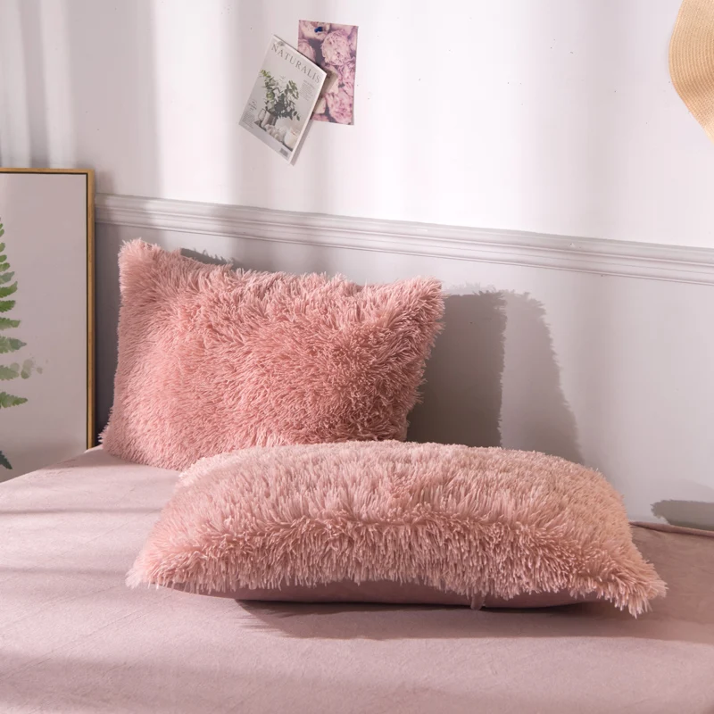 Розовый синий белый серый красный фиолетовый желтый плюшевый ворсистый теплый