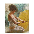 Набор для рисования по номерам на холсте, масляные краски по номерам, рисунок на холсте