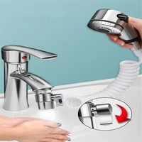 bathroom basin faucet with extender tube shower head washbasin tap water divider bidet sprayer for hair washing toilet cleaning