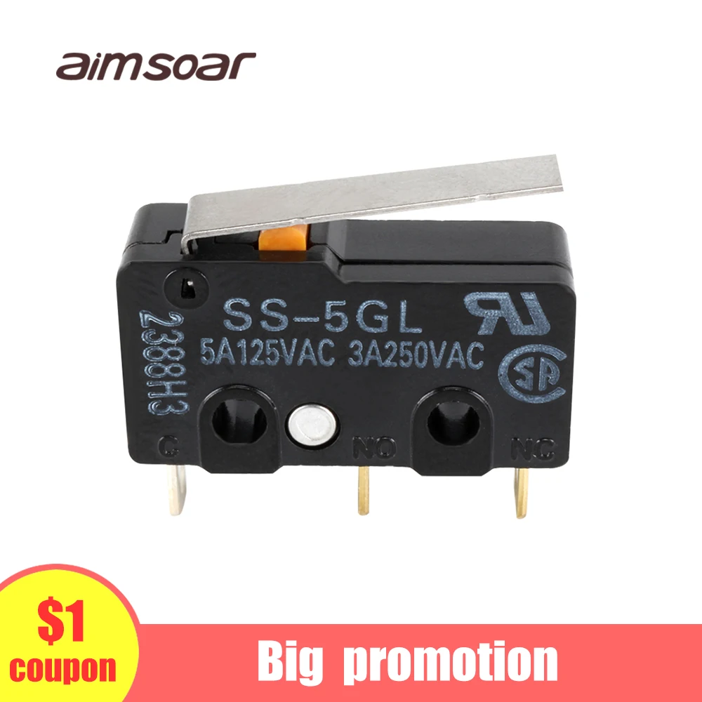 Концевой выключатель Микро зеркальные фотовспышки 1 4 концевой для 3D принтера