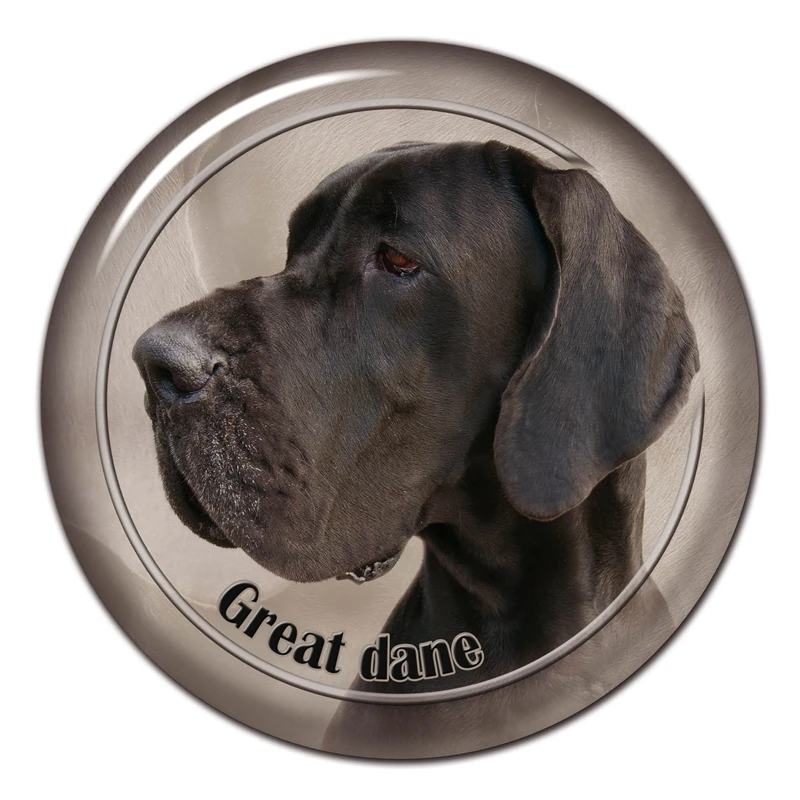 Наклейка для автомобиля с изображением дога-динго "Великолепный дог" V5, самоклеящаяся, размером 13 см / 17 см для бампера, заднего окна ноутбука.