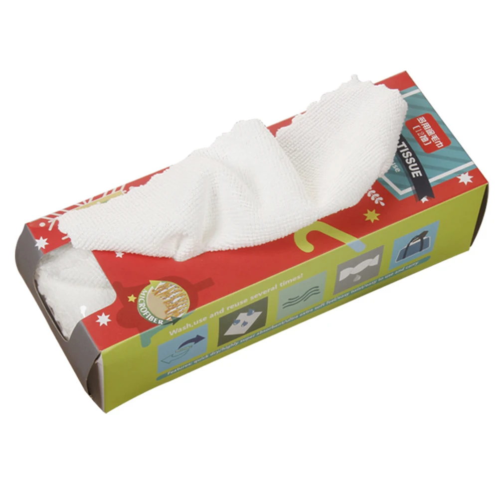 12x одноразовая микрофибра Кухня Полотенца для мытья посуды автомобиля ткани