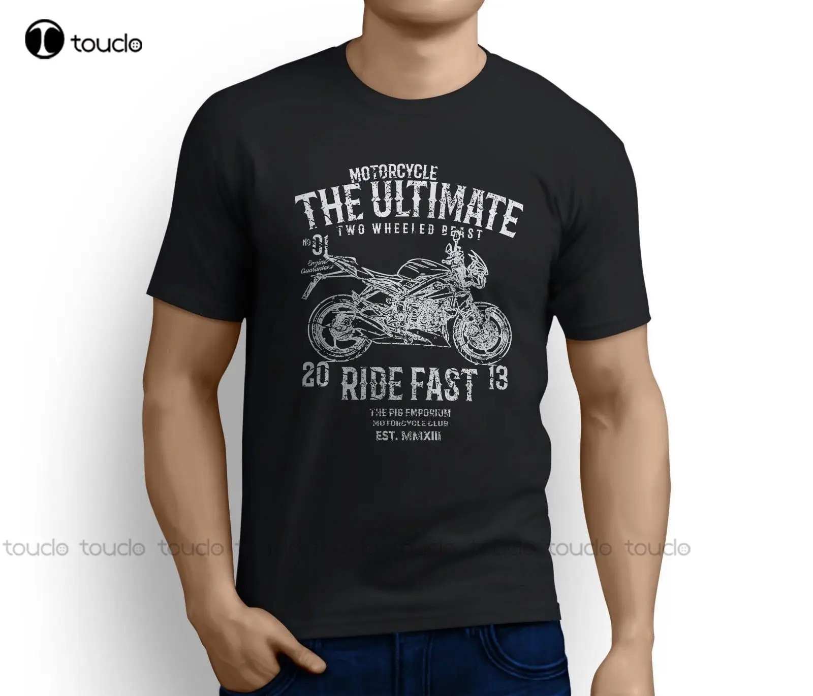 

New Newest Fashion Ultimate British Motorbike Street Triple Rx Se Inspired Motorcycle Art T-Shirt Unisex S-5Xl