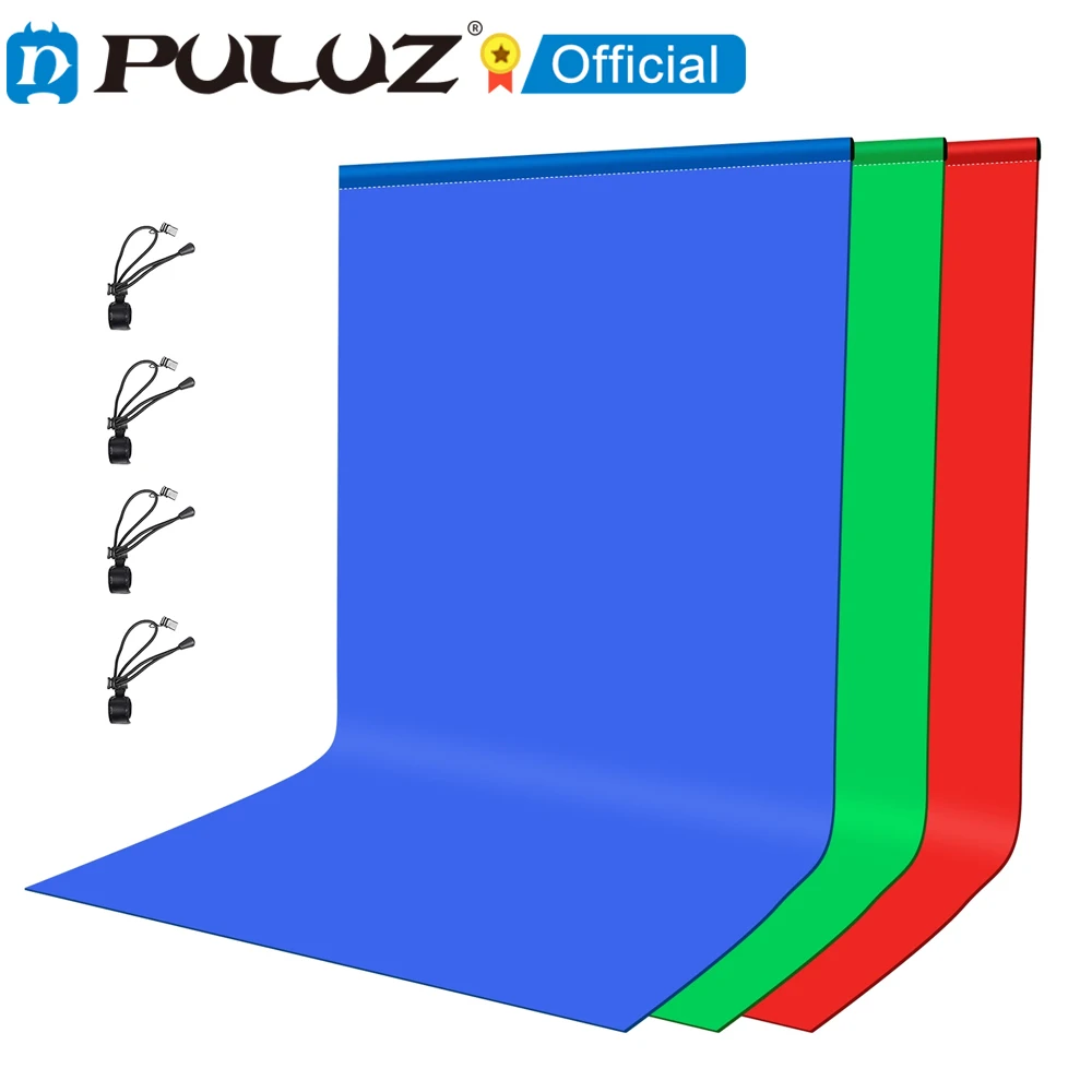 

Фон для фотосъемки PULUZ толщиной 120 г, 3 м x 2 м x 2 м, 1 м x 2 м