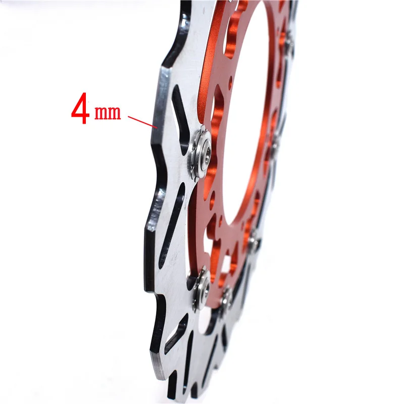 320MM Oversize Front Floating Brake Disc Rotor For EXC GS EXCF SX SXF SXS XC XCR XCW XCF XCRF MXC MX SMR SIX DAYS Supermoto | Автомобили и