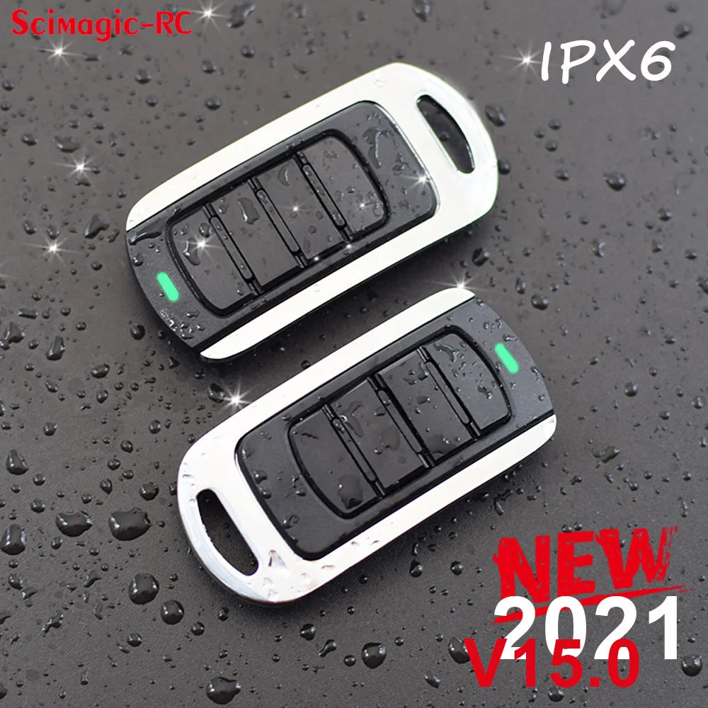 Scimagic-RC Multi Frequency 280-868MHz Clone Garage Remote Control 433MHz 868MHz Rolling Code Transmitter Command Gate Key Fob |