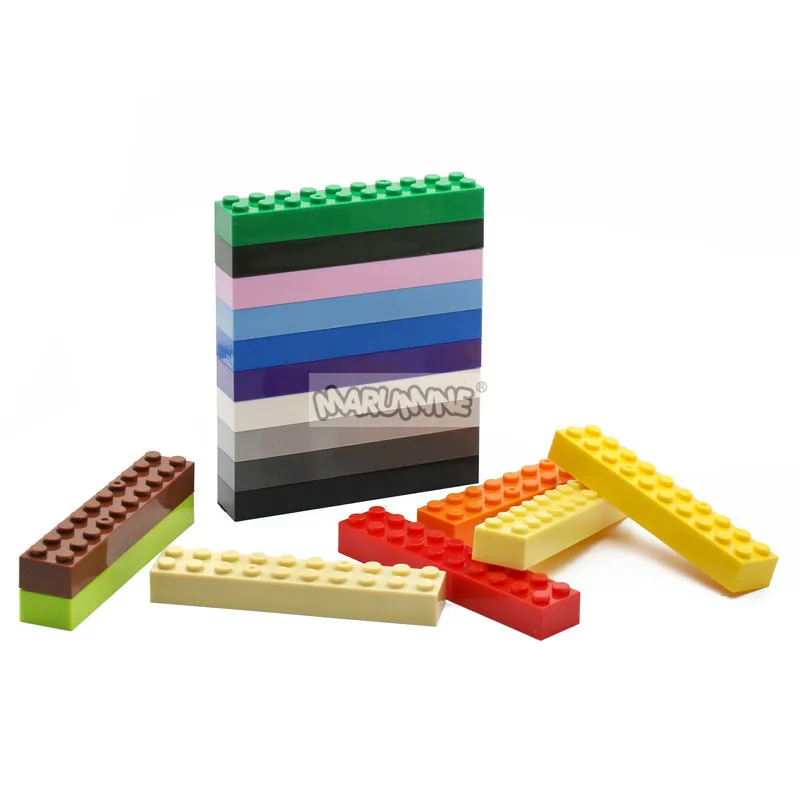 MARUMINE кубики MOC 2x10 кубические частицы 20 шт. классические строительные блоки
