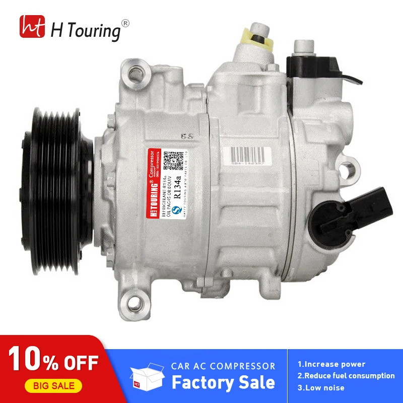 Компрессор переменного тока для Volkswagen AMAROK TRANSPORTER MULTIVAN 2 0 TDI 7E0820803J 7E0820803H 447150 2601