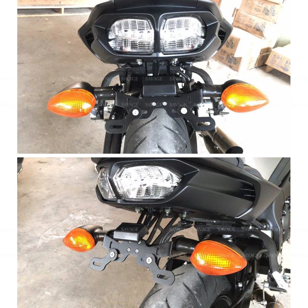 Держатель номерного знака светодиодный светильник для YAMAHA FZ1N FZ1 FZ8 Fazer FZ-1N хвост мотоцикла Tidy Fender Eliminator FZ-1 FZ-8