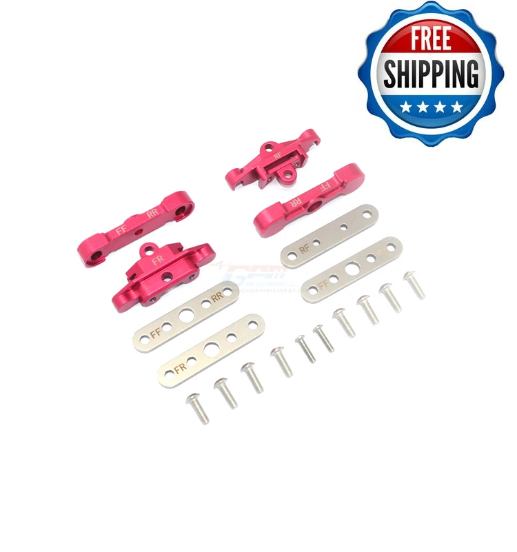 Алюминиевый сплав Передняя Задняя Нижняя подвеска рычаг код для TRAXXAS 1/10 MAXX MONSTE R