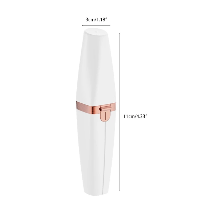 

Facial Hair Removal Lipstick-shaped for Women Waterproof Painless Women Facial Hair Shaver for Chin Hair/Upper Lip Fuzz