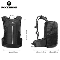 rockbros hiking bags cycling backpack bicycle rainproof sport bags camping outdoor traveling breathable high capacity backpack