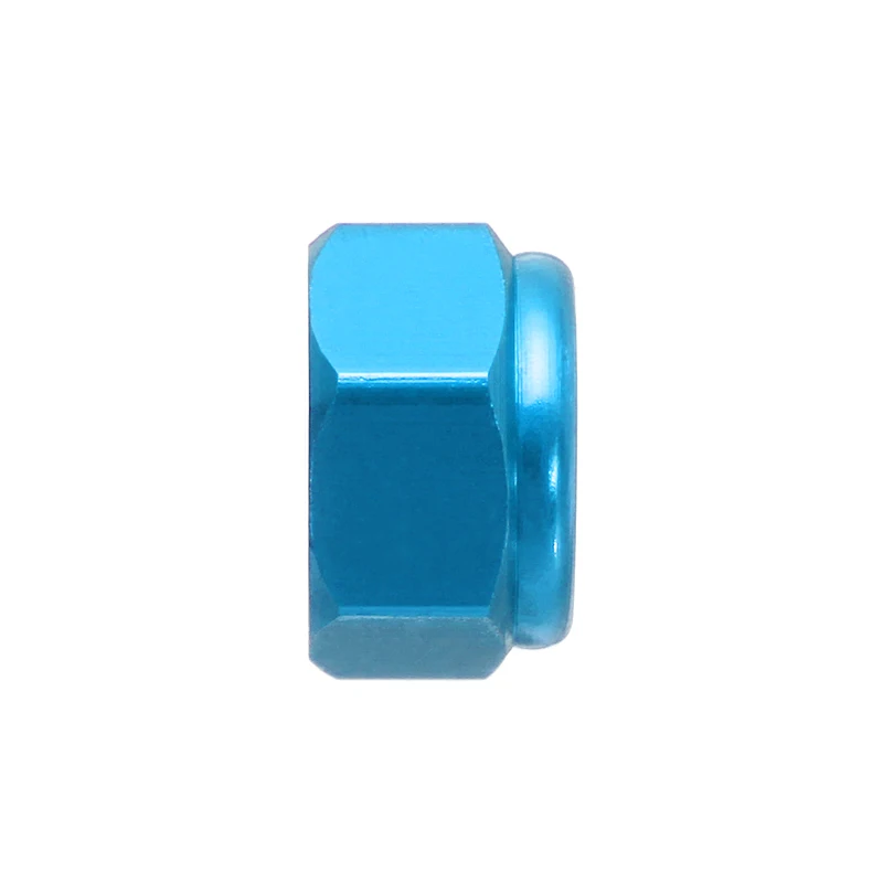 

M3AN1 10Pcs M3 Nut Self-locking Nylon Lock Hex Nut Aluminum Alloy Multicolor
