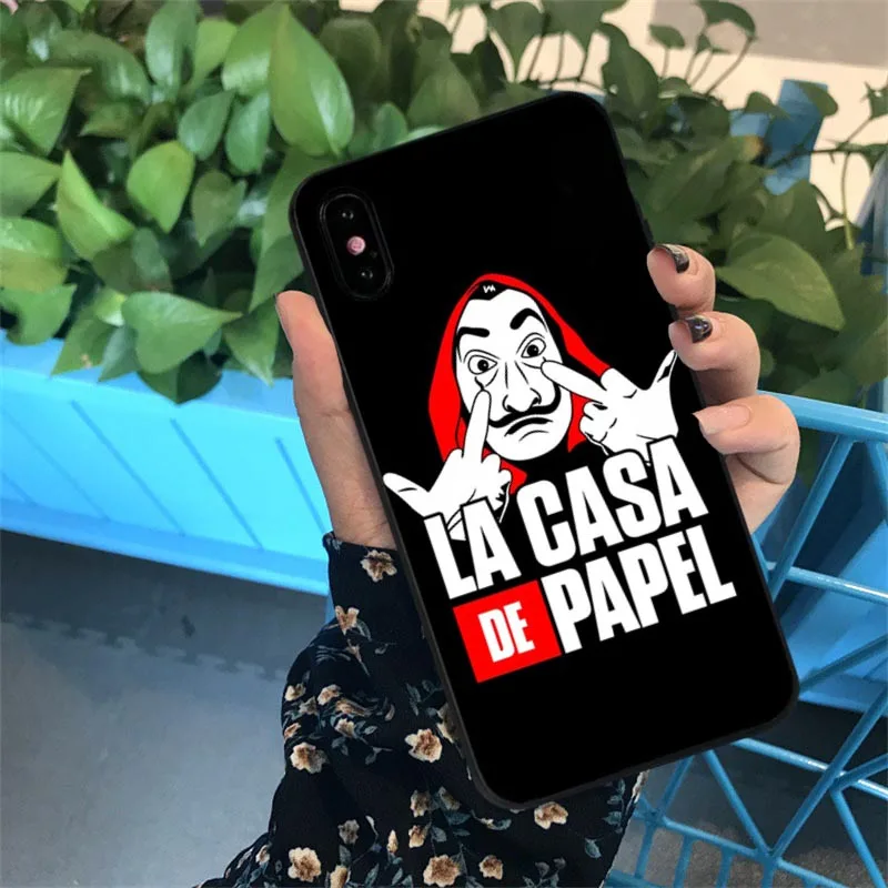 Чехол JAMULAR La Casa De Papel бумажный чехол для телефона Huawei P20 P30 Pro Mate 20 Lite мягкая задняя