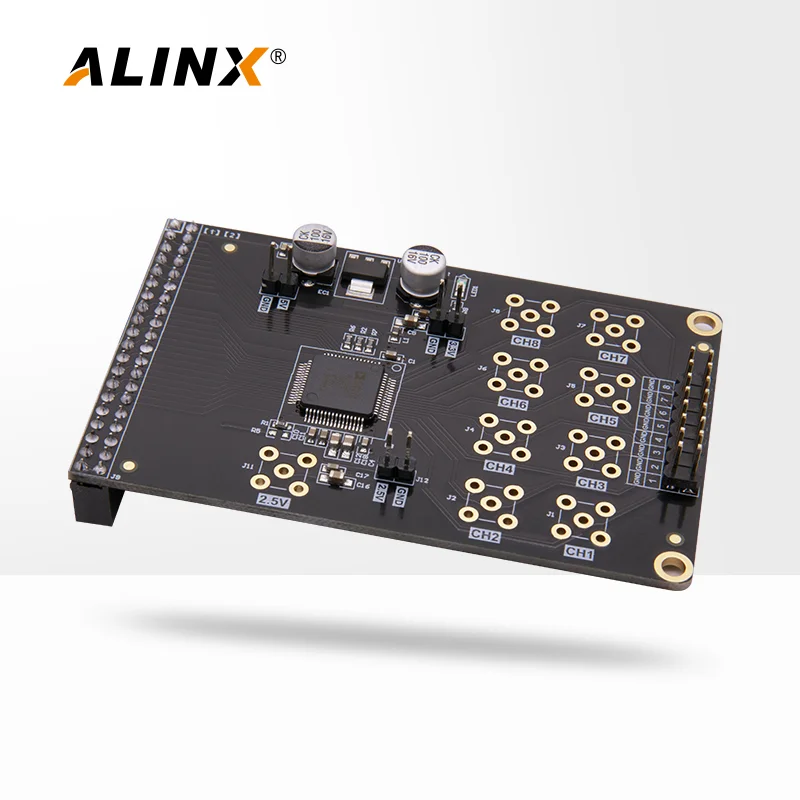 ALINX AN706: 16-bits AD Module  Multi-Channels  Simultaneous Sampling for FPGA Board enlarge