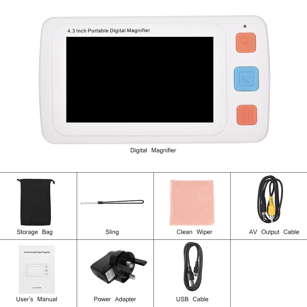 4 3 дюймовый портативный цифровой видеопроектор цветной ЖК-дисплей экран для