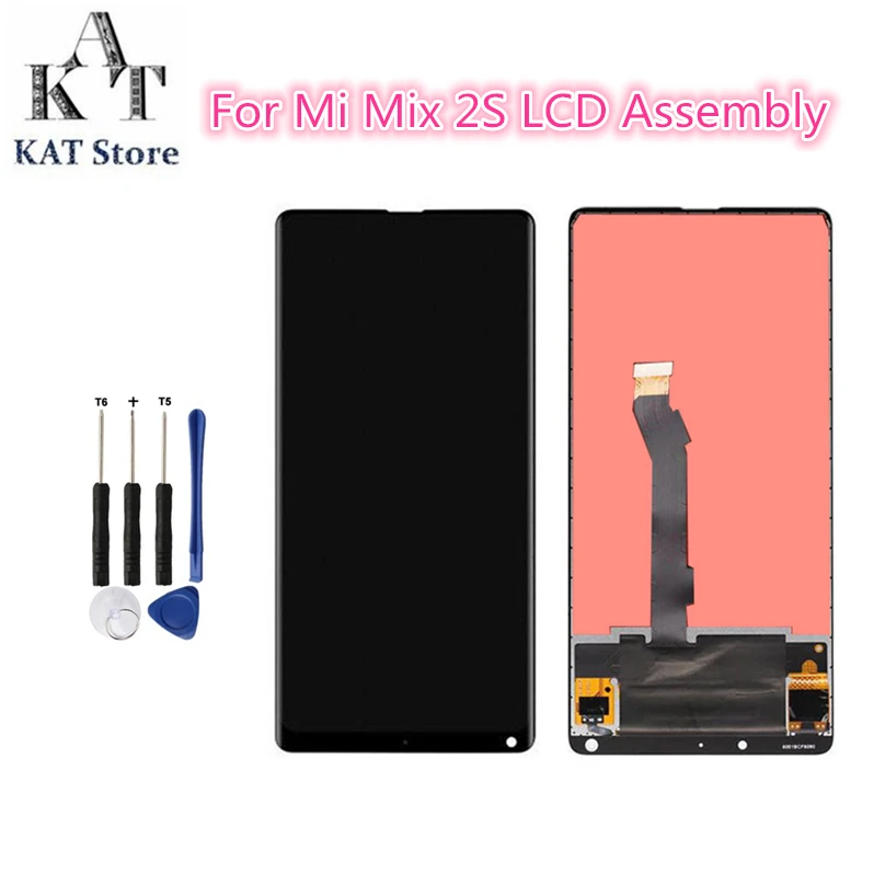 Замена ЖК-экрана KAT для Xiaomi Mi Mix 2S ЖК-дисплей сенсорный экран гарантия качества |