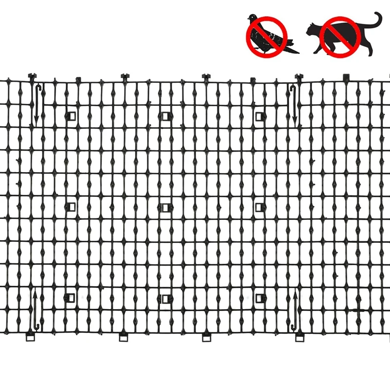 Garden Cat Scat Mat - Cats And Dogs Repellent Plastic Spike-Keeping From Digging |