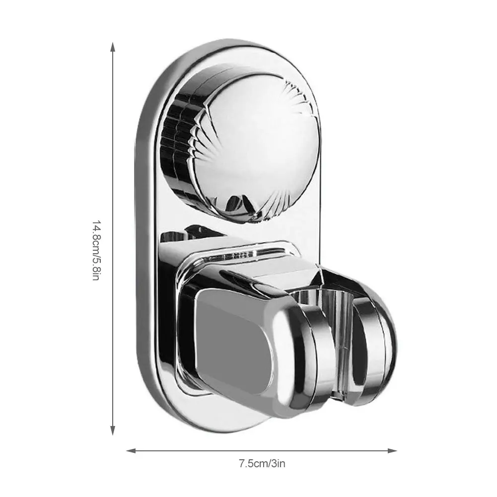 

Shower Head Holder Adjustable Handset Holder Rack Bracket Suction Cup Wall Portable Shower Head Stand Bracket Bathroom Accessory