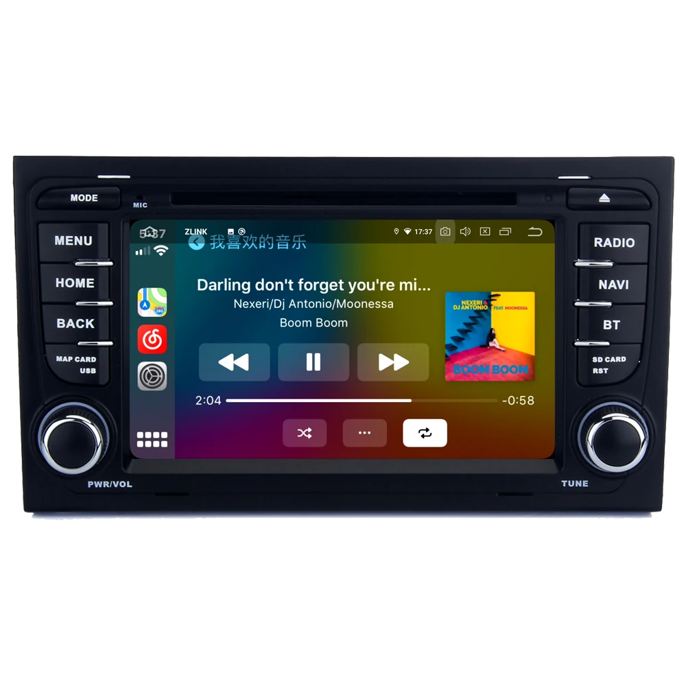RoverOne для Audi A4 S4 RS4 8E 8F B6 B9 B7 RNS E Android 10 Авторадио автомобильный GPS Радио стерео