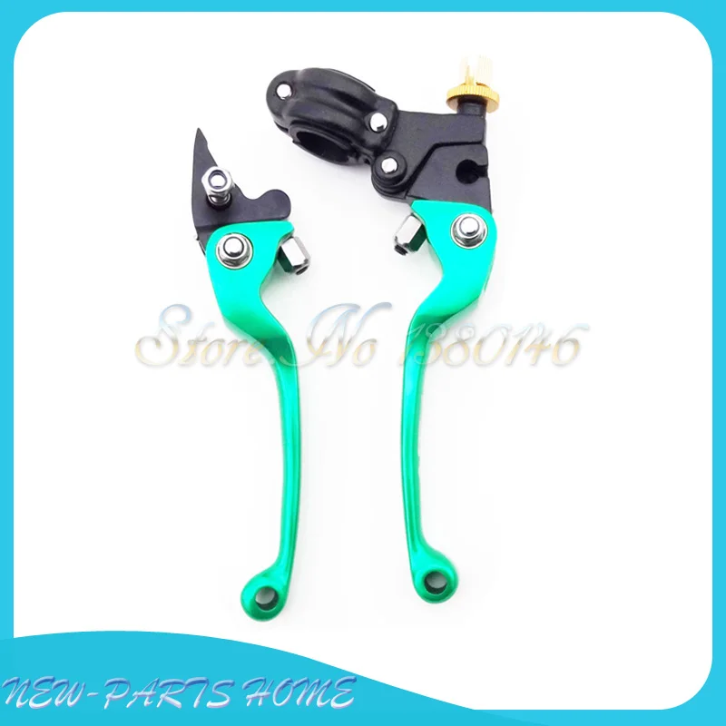Алюминиевый складной тормозной клатч ASV зеленые рычаги для мотокросса Pit Dirt Bike SDG