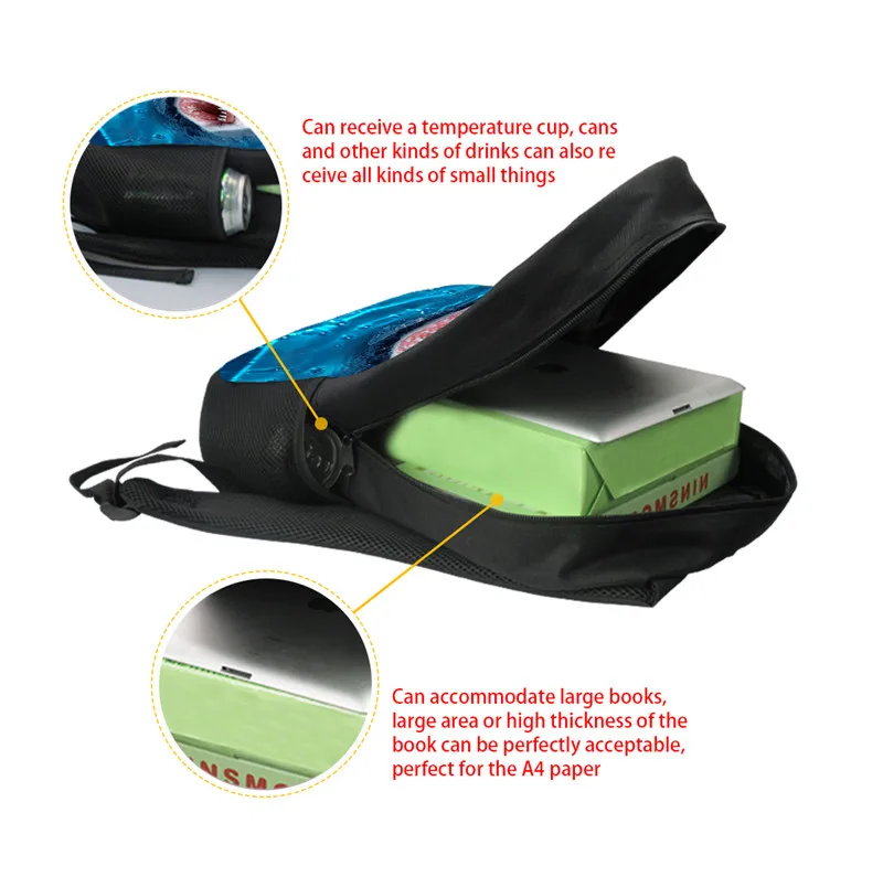 Школьные ранцы для мальчиков и девочек черные американские детского сада