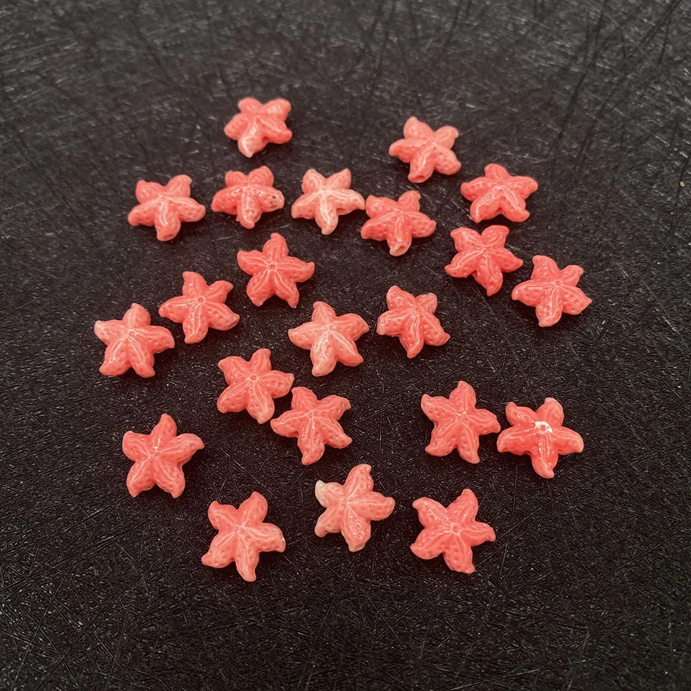 Синтетические Красные Коралловые каучуковые бусины россыпью в форме животных