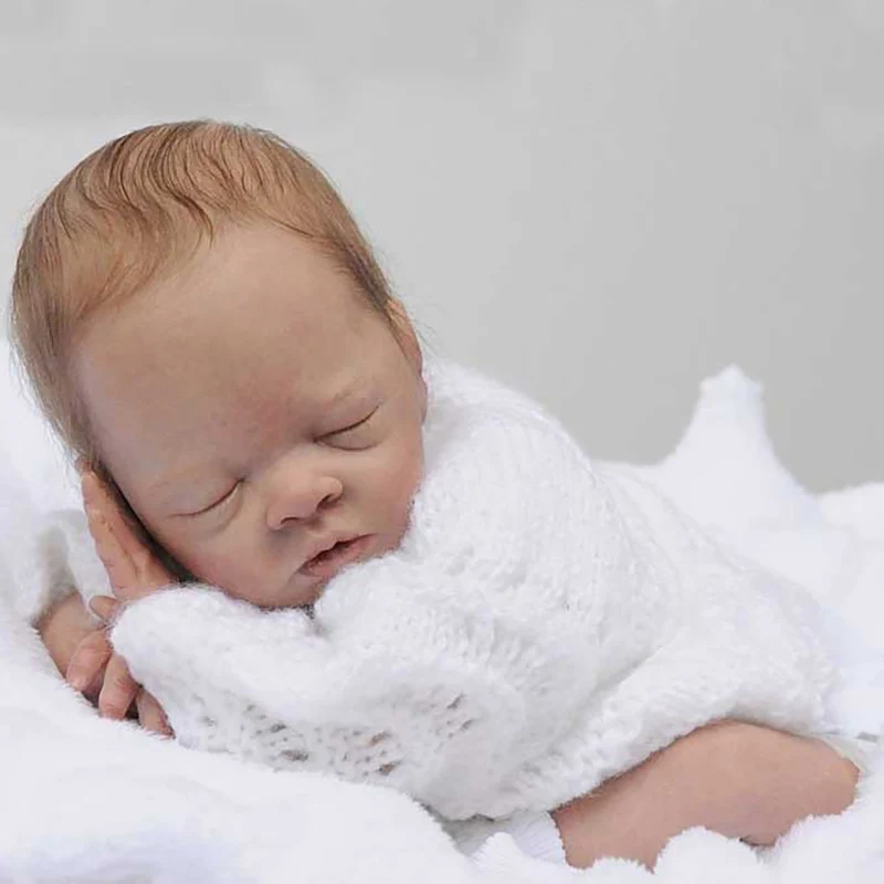 

16Inch Unfinished Reborn Doll Kit Daisy Small Size Premie Unpainted Doll Parts DIY Unassembled