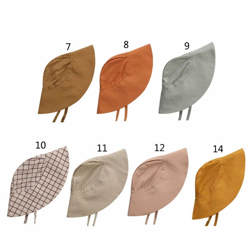 

1Pc 2021 New Summer Baby Bucket Hat UV Protection Cap Children Panama Outdoor Beach Boys Girls Sun Hat Infant Fisherman Cap