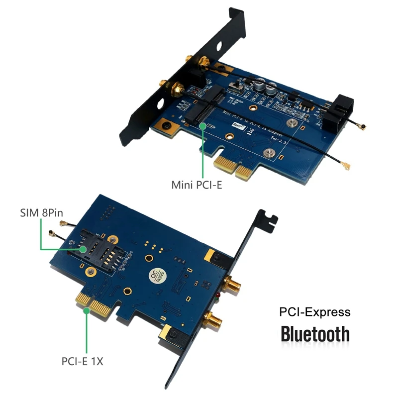 Mini PCI-E PCI Express к 1X адаптер с слотом для sim-карты 3G/4G/карта LTE и WiFi | Компьютеры офис