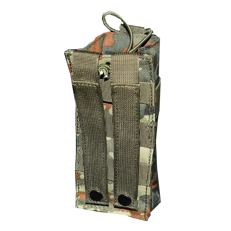 flecktarn master camo tactical interphone pouch molle magazine military radio holder army vest ammo holster | Спорт и развлечения