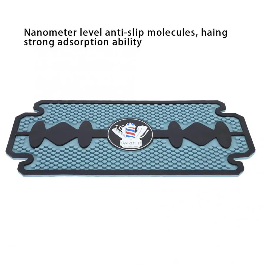 

Barbershop Salon Hairdressing Tools Pad Anti-skid Silicone Resist Heat Barber Hairdresser Mat For Hair Clipper Curling Irons