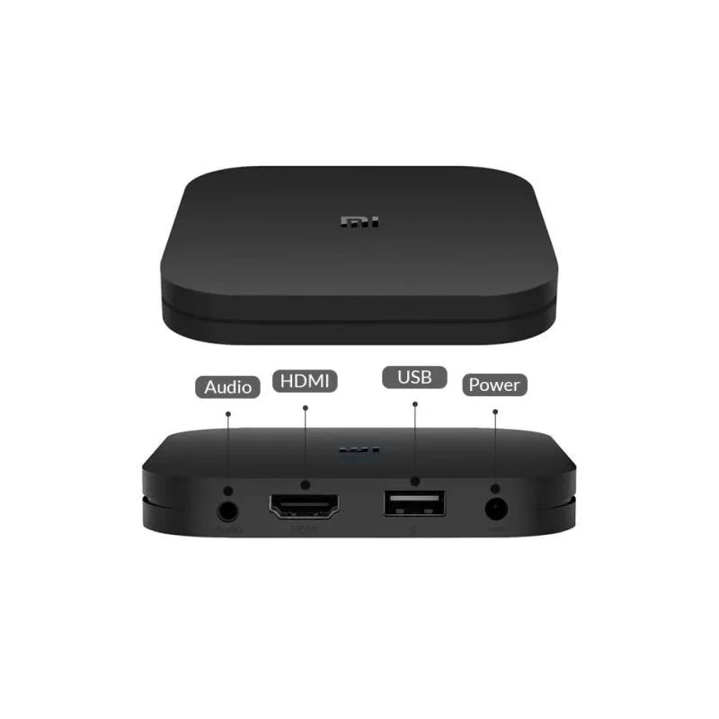 Оригинальный Xiaomi Mi ТВ приставка S 4K HDR Android tv 8 1 Ultra HD 2G 8G wifi Google Cast Netflix IPTV Set-top Box