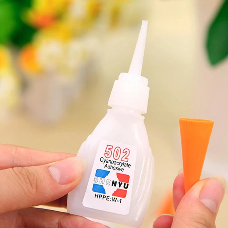 

502 Super Glue Strong Multi-function Super Strong Bonding Transparent Toy Instant Drying Jewelry Glue Special Quick-drying I0V2