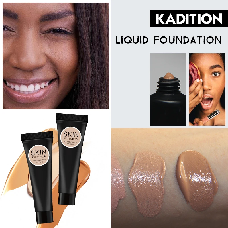 KADITION натуральный цвет меняющий макияж Водонепроницаемый Жидкий крем основа