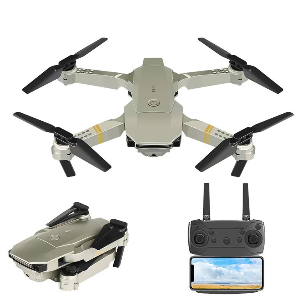 Складной широкоугольный мини Дрон E8801 с широкоугольной HD камерой 4K 1080P и режимом