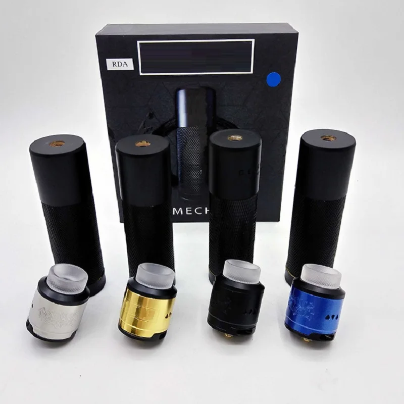 Mech mod fit 18650 батарея электронная сигарета бак атомайзера rda механические моды РБА