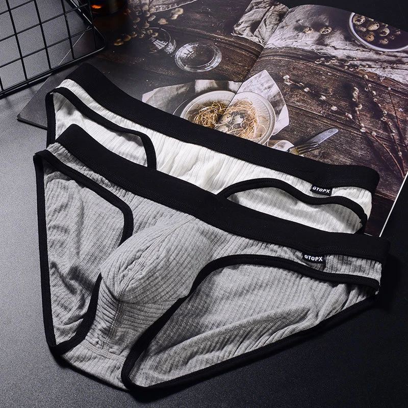 

Soft Brand Sexy Men's Underwear Calzoncillos Hombre Slip Male Modal Panties Male Ropa Interior Hombre Man U Convex Underpants