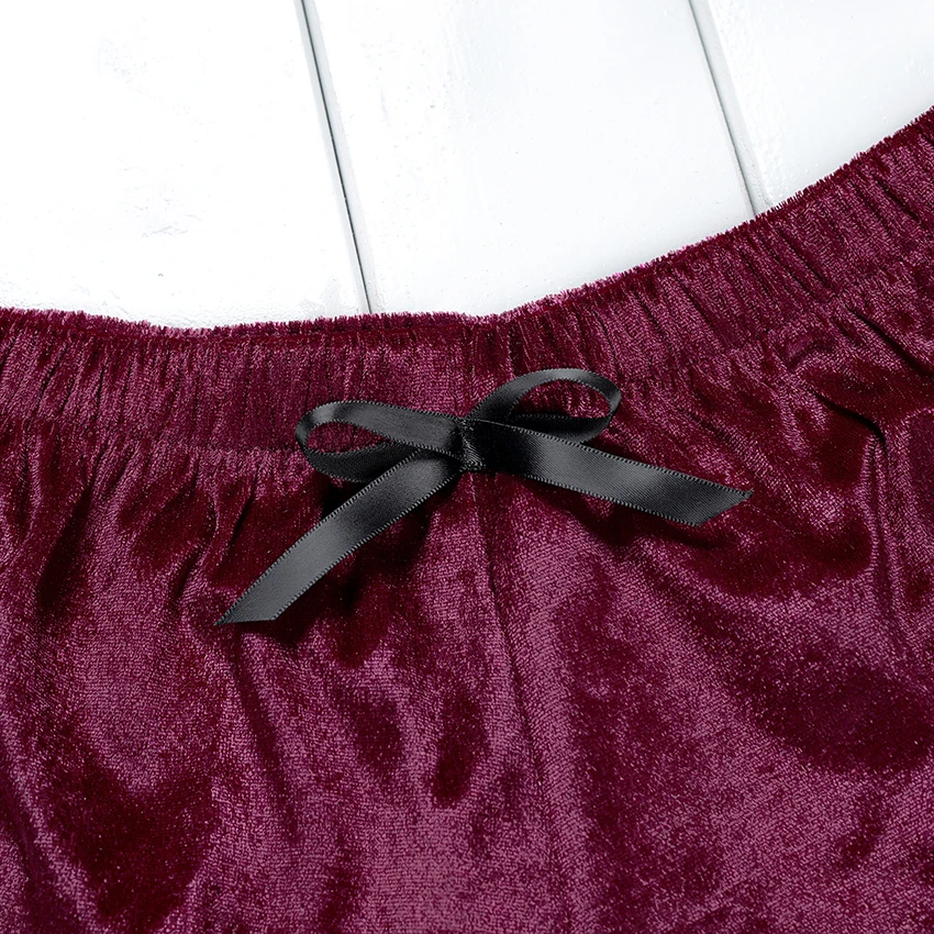 Suphis без рукавов кружевной топ на бретельках и бант короткая бархатная Женская