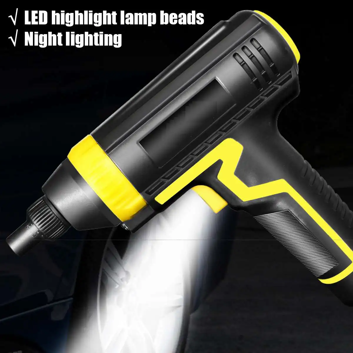 comprar Digital Led Inteligente Carro Compressor De Ar Bomba Portátil Portátil Handheld Carro Pneu Inflator Bomba De Ar Elétrica 150 Psi Ferramenta Reparo Acessórios